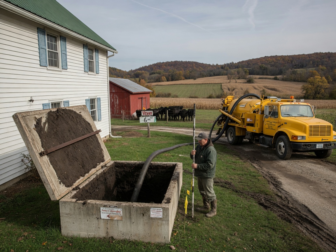 How Often Rural Switzerland County Septic Tanks Need Pumping