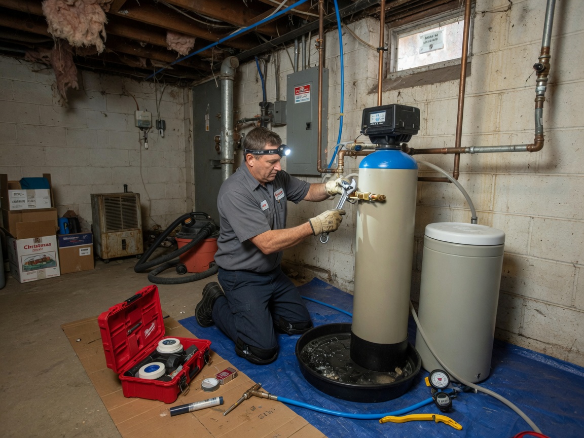 Water Softener Installation in Vevay